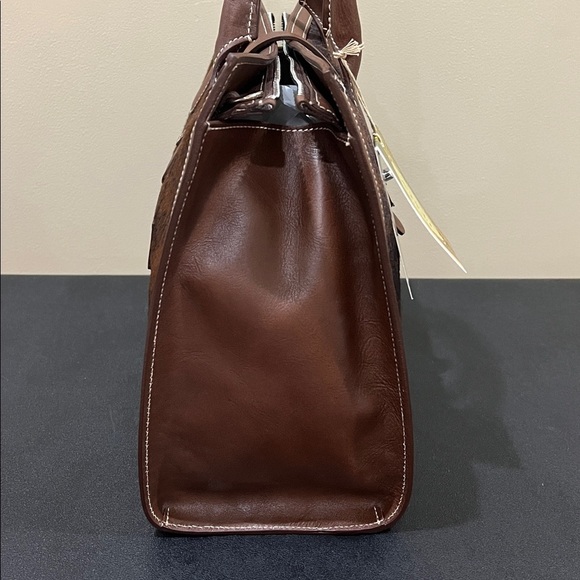 Cavalcanti Collection | Italian Hair On Cowhide Leather Tote Bag - Picture 10 of 17